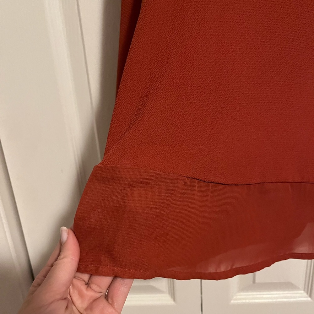 Rust Blouse - Picture 4 of 4